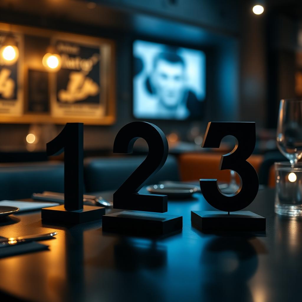 Numeradores de Mesa